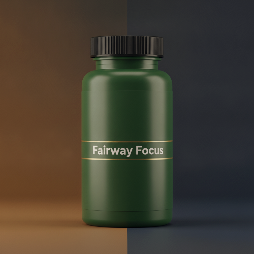 Fairway Focus supplement bottle — primary view