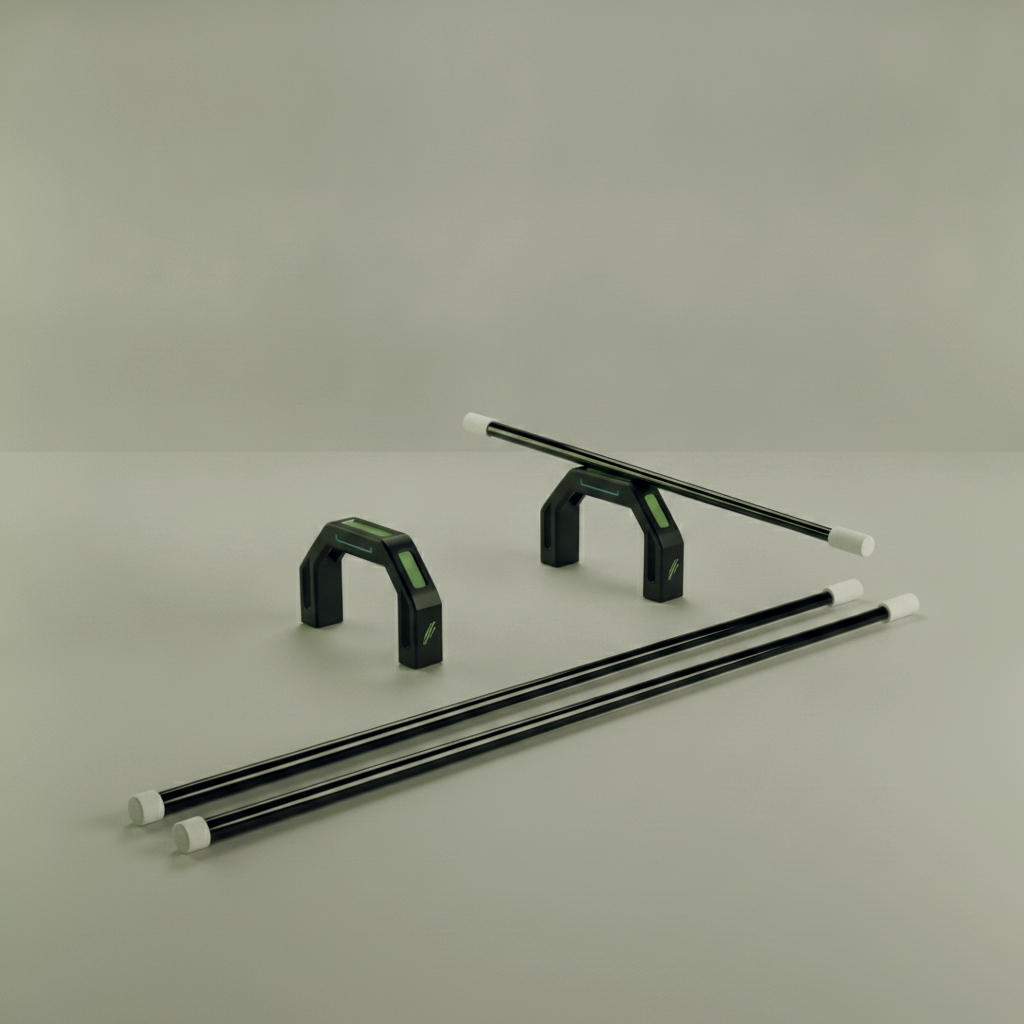 Alignment stick + gate bundle — detail view