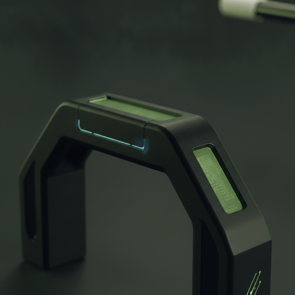 Alignment stick + gate bundle — in use