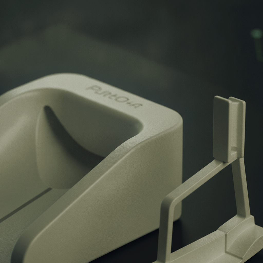 PuttOut Premium pressure trainer kit — in use